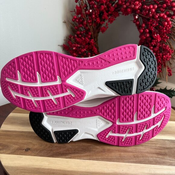 Adidas Womens Speedmotion Running Shoe Sz 9.5 Quartz/ Silver Met/Fuchsia - Picture 10 of 10